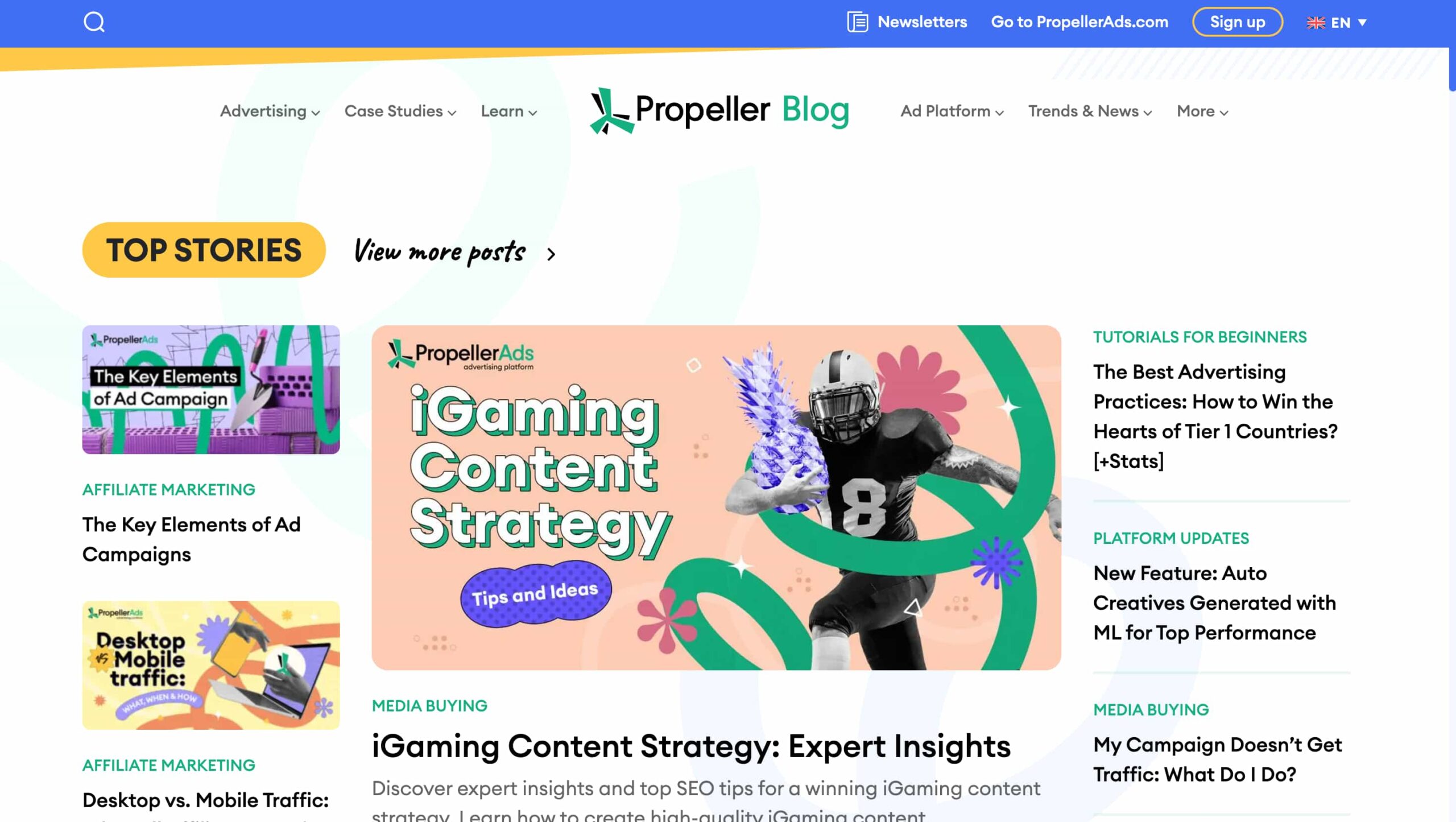 PropellerAds Blog for Affiliates