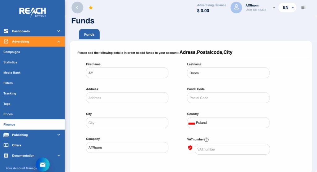 Reacheffect pricing