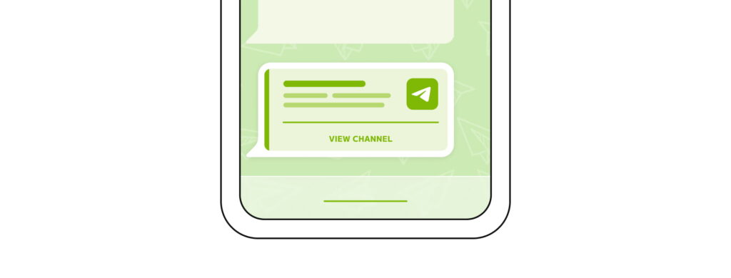 Sponsored official ads in Telegram