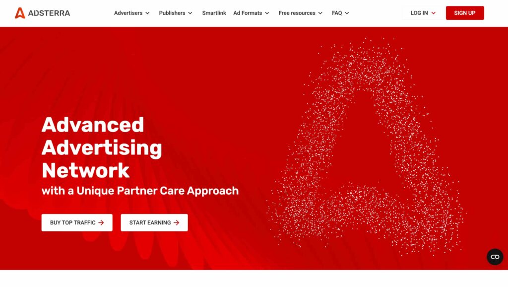 Adsterra ad network