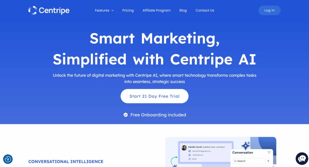 Centripe free Ai tool for affiliate marketing