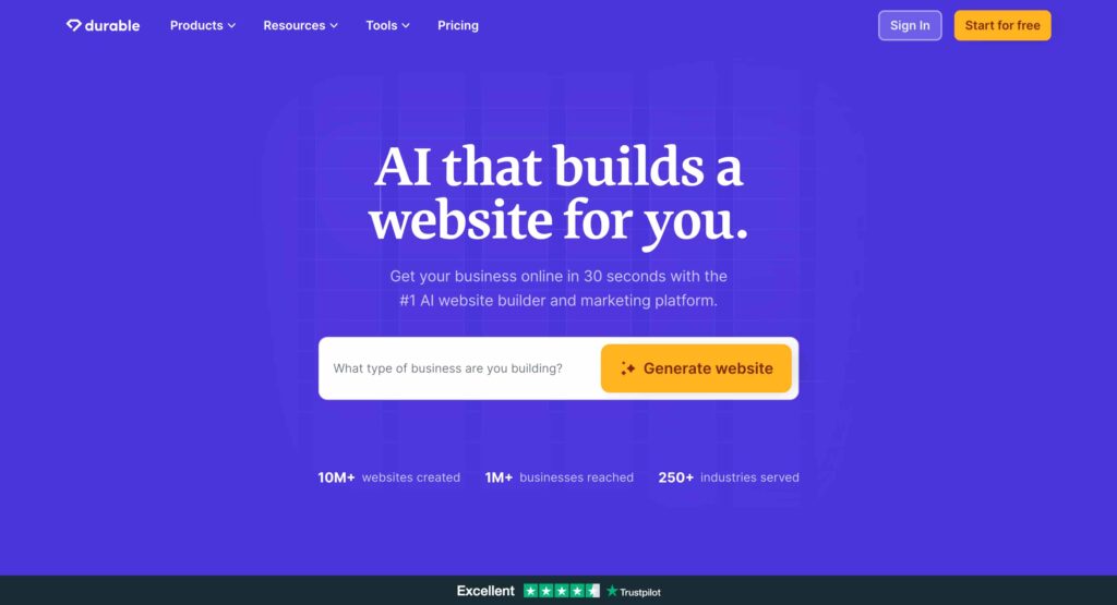 Durable AI automated tool