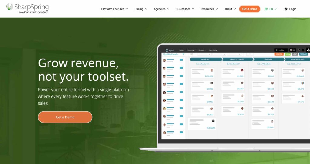 SharpSpring AI tool for affiliate marketing