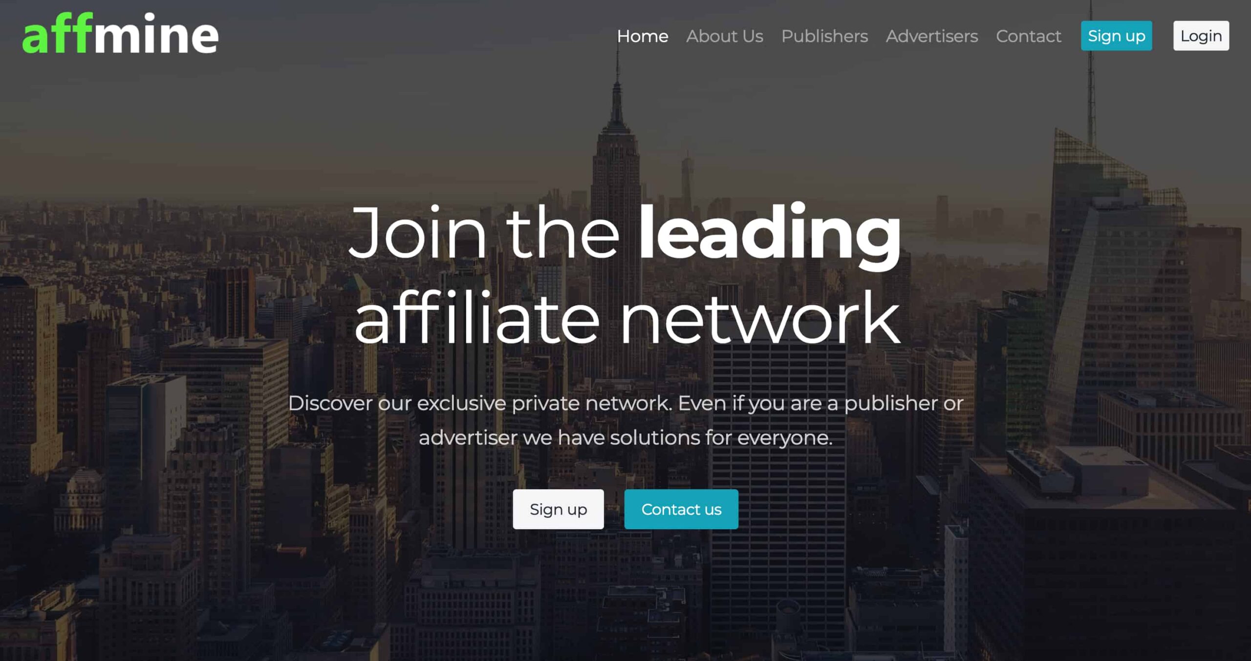 AffMine CPA network