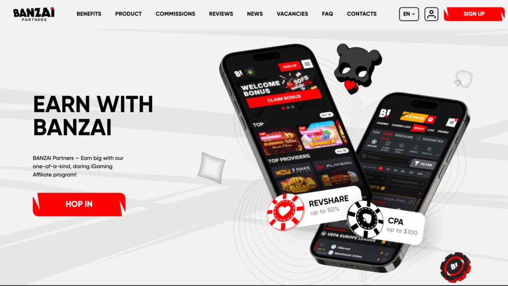 Banzai Partners Affiliate Program