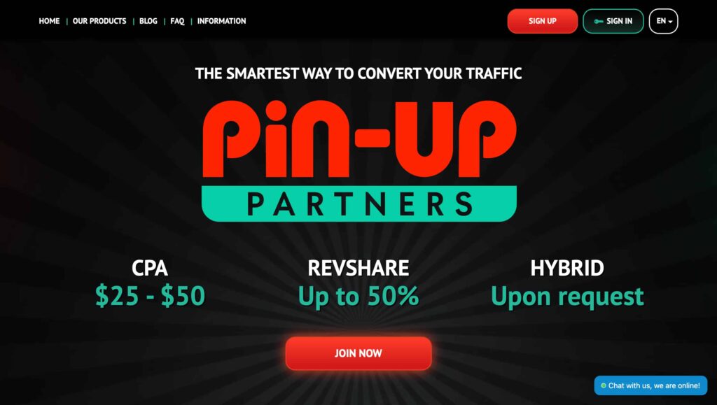 Pin-up Casino Affiliate Program