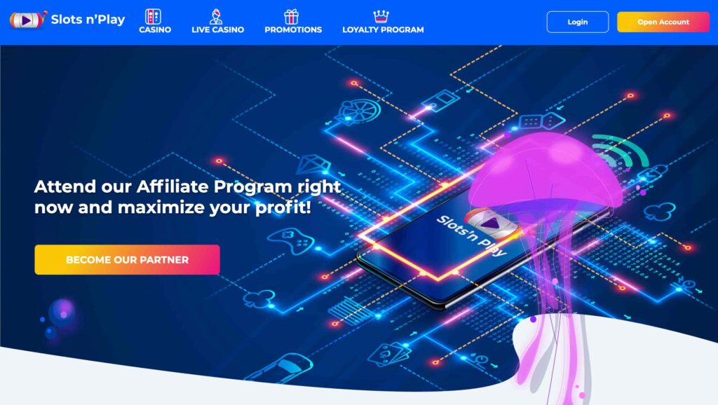 Slots and Play Affiliates