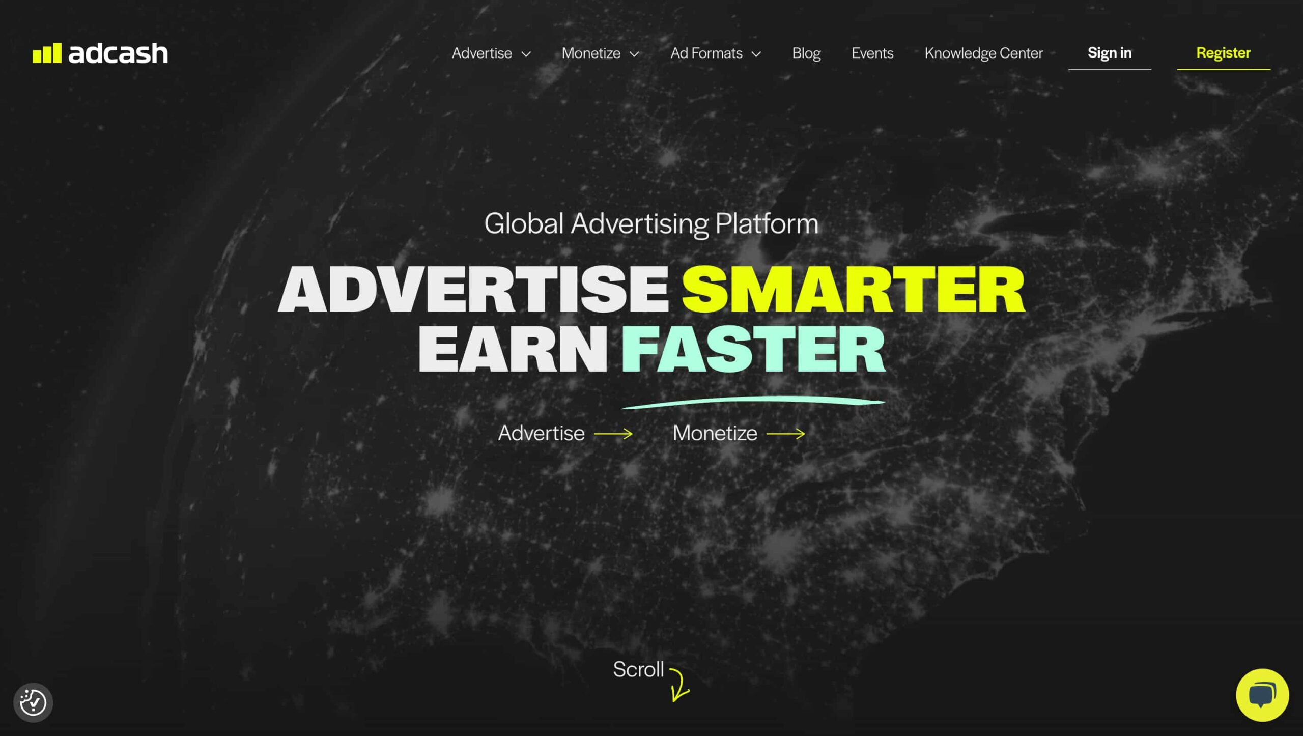Adcash ad network