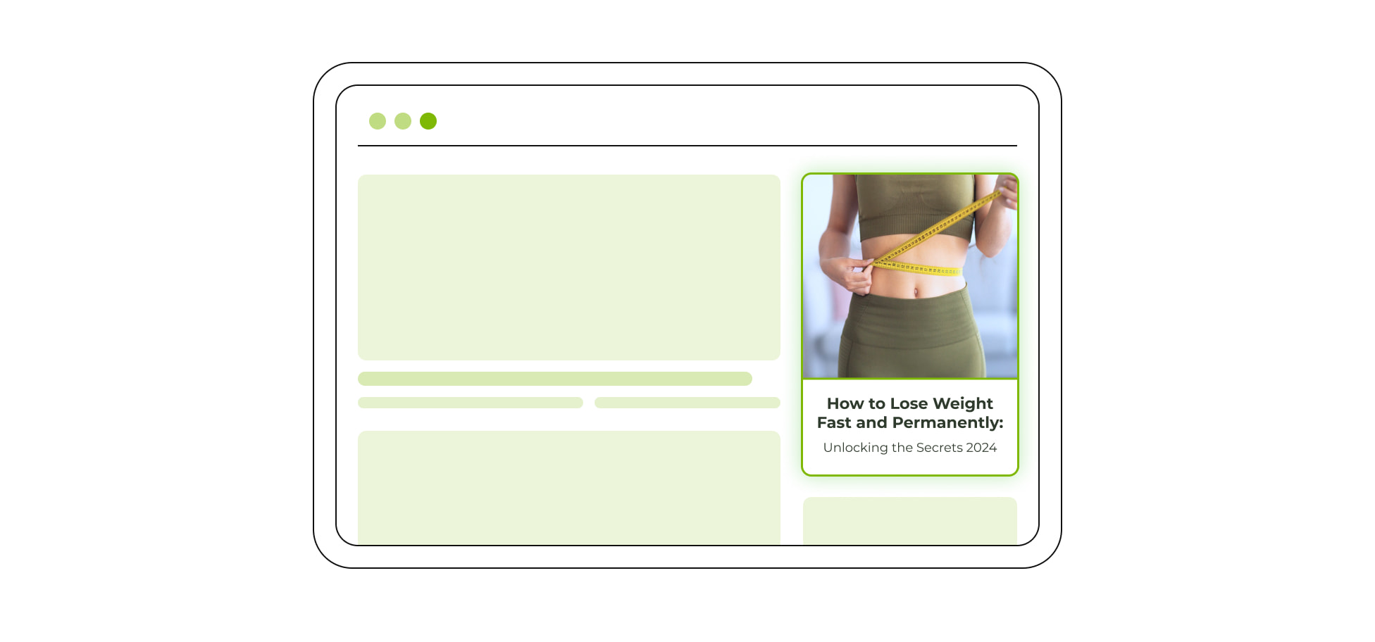 Banner ads for Weight Loss Advertising