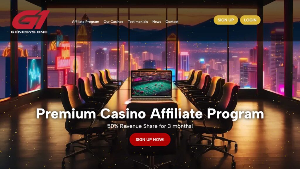 Genesis Casino Affiliate Program