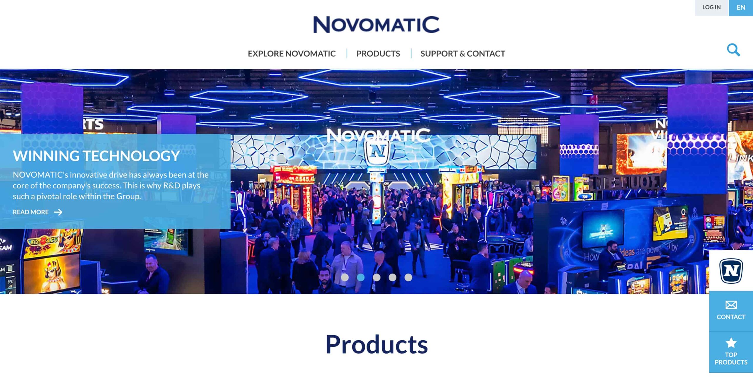 Novomatic turnkey platform provider