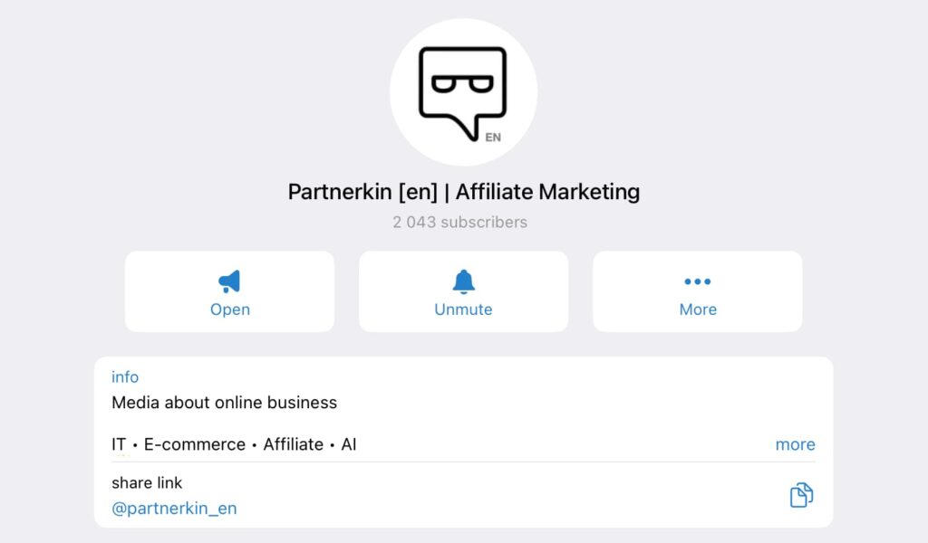 Partnerkin Affiliate Marketing