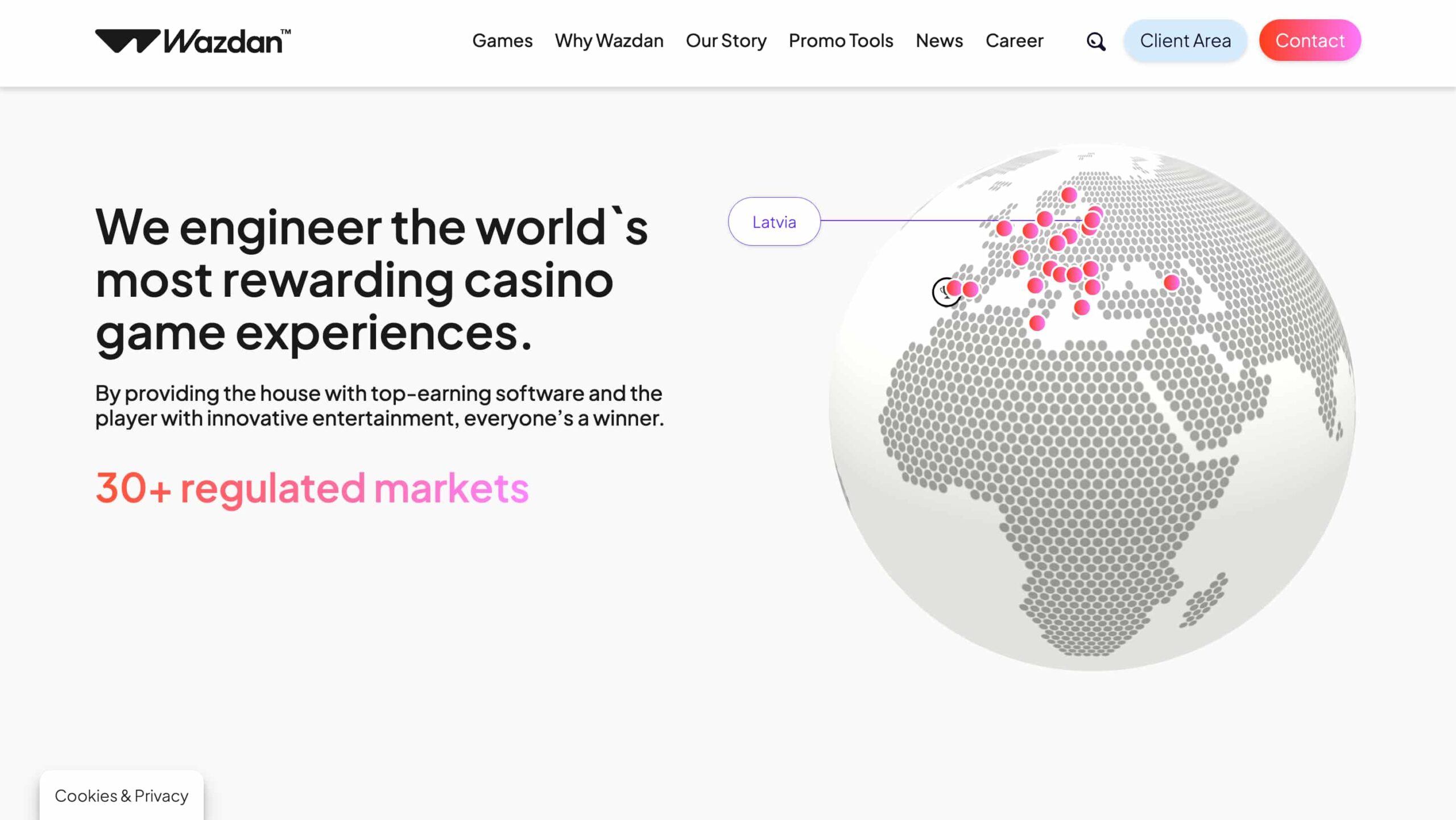 Wazdan turnkey online casino provider