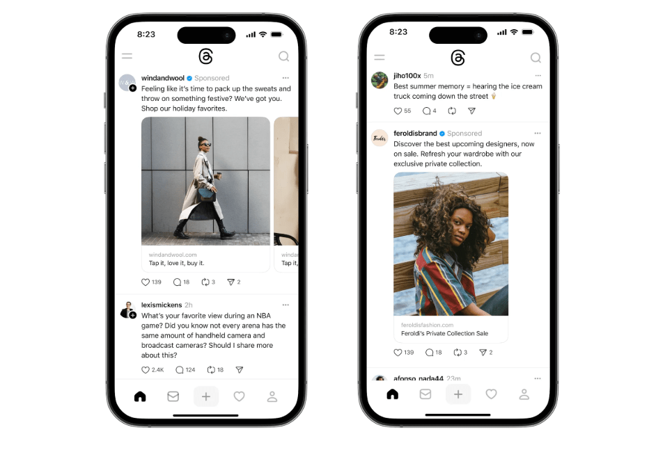 Meta expands ad options in Reels and Threads