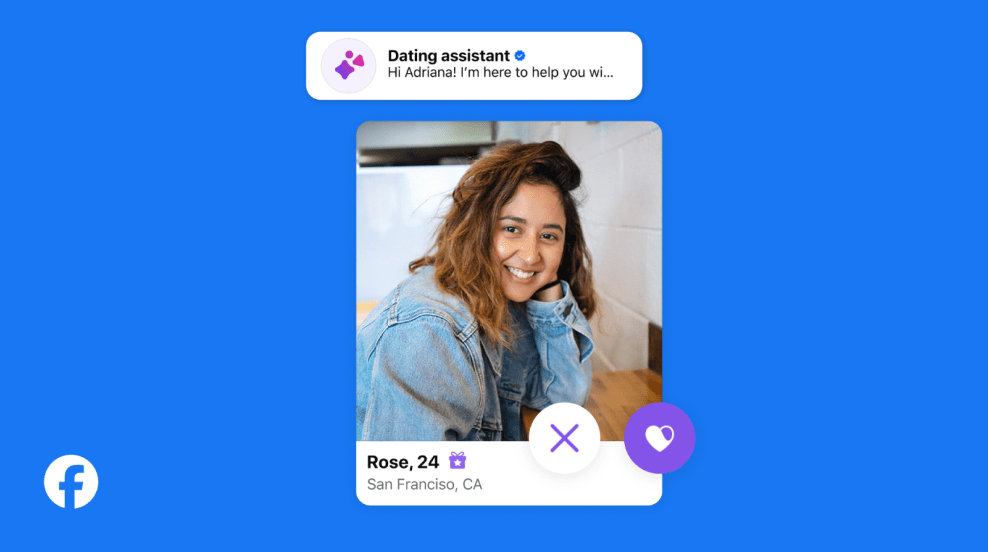 Meta AI feature for Facebook Dating